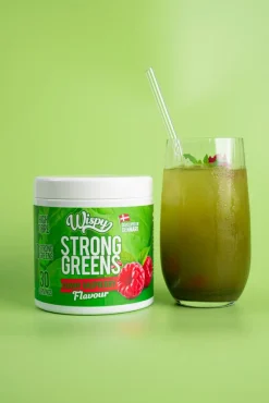 Wispy Nutrition Strong Greens 300 g< Øvrige Fødevarer