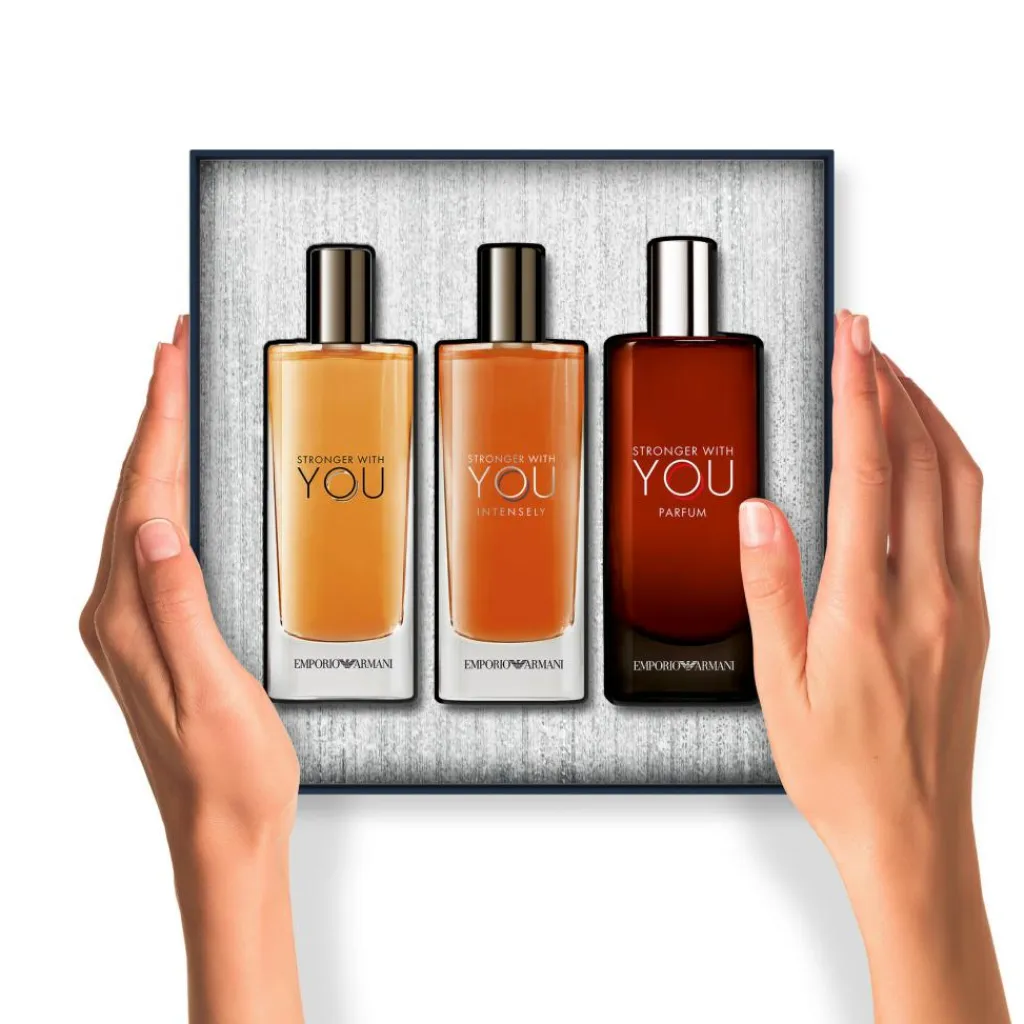 Armani Gaveæsker|Duft Gaveæsker<Stronger With You Trio Gaveæske