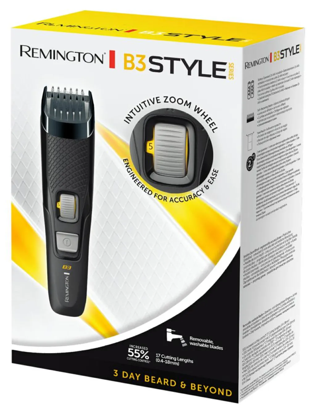 Remington Style Series Beard Trimmer B3< Trimmere|Elektronisk Hårfjerning