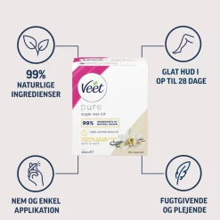 Veet Sugaring Essential Oils & Vanilla< Voks & Strips