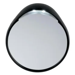 Tweezerman Badeværelsestilbehør|Makeupspejle>Sugekopspejl med Lys x 10