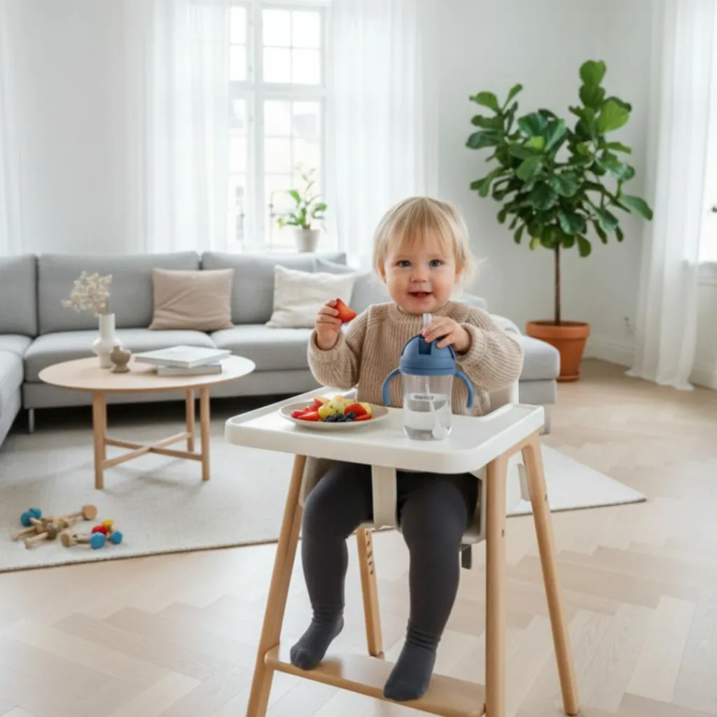 Mininor Sutteflasker & Tilbehør>Sugerørskop Tritan