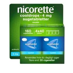 Nicorette® Nikotintabletter|Rygestop<Sugetablet Cooldrops Icymint 4 mg