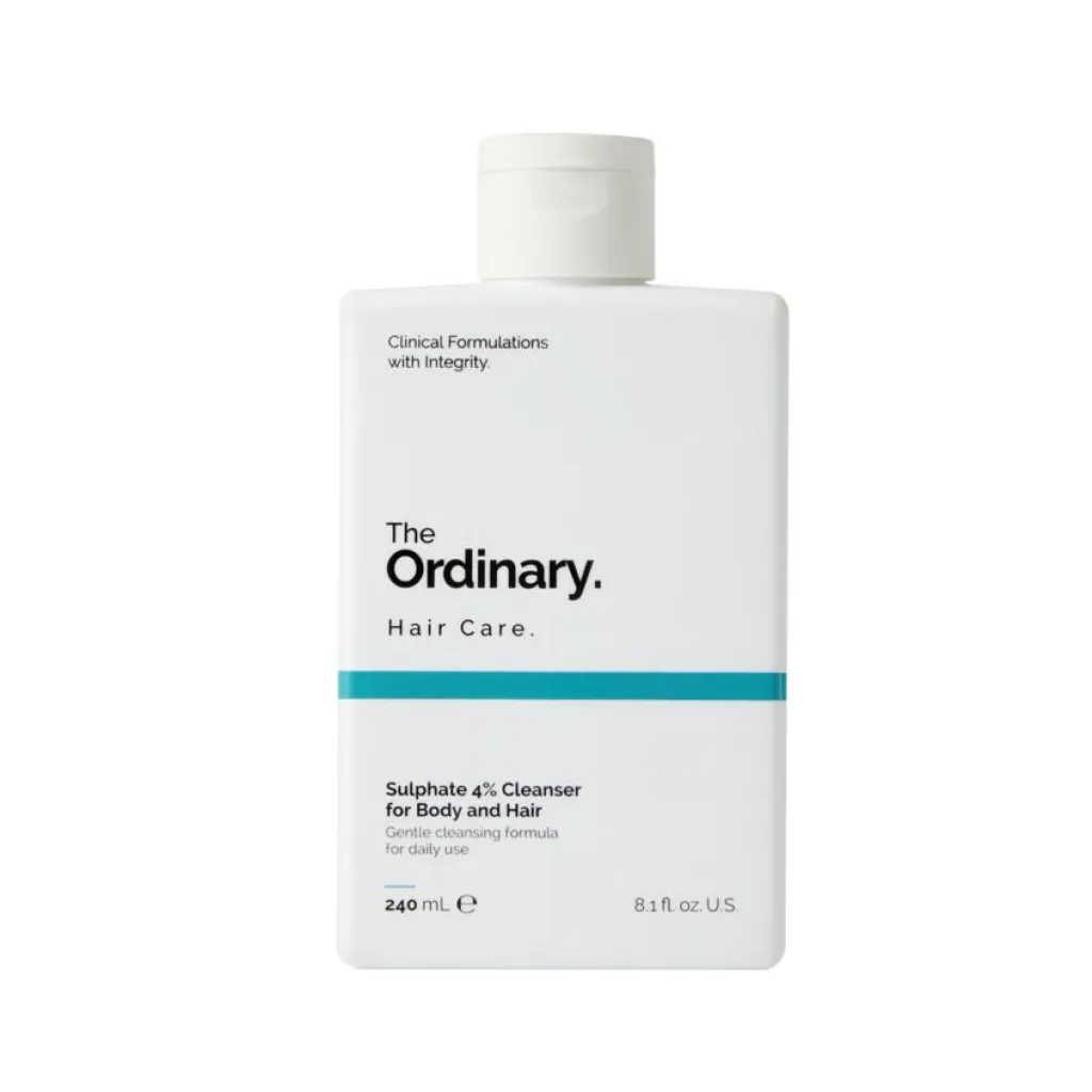 The Ordinary Hårolie & Serum<Sulphate 4% Cleanser for Body and Hair