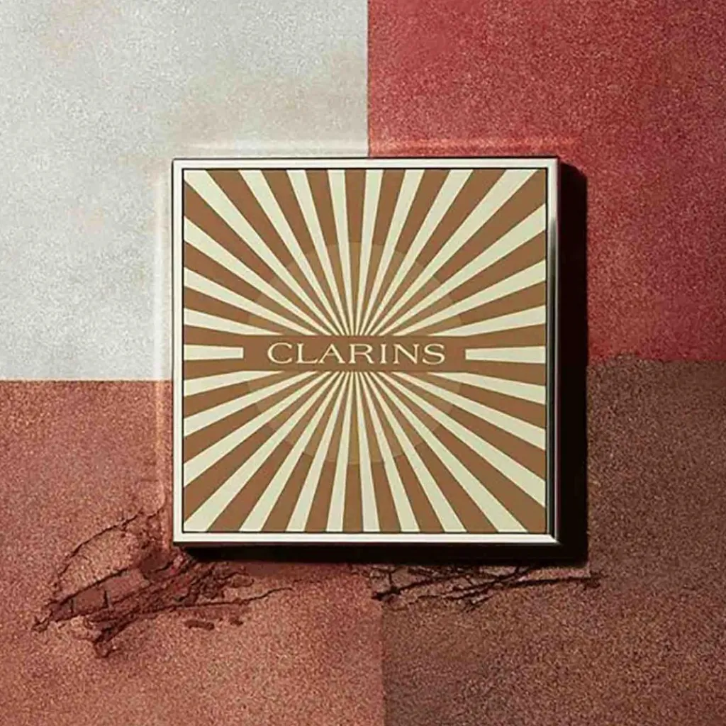 Clarins Summer Look Highlighting All-in-one Palette 4 Shades< Øjenskygge