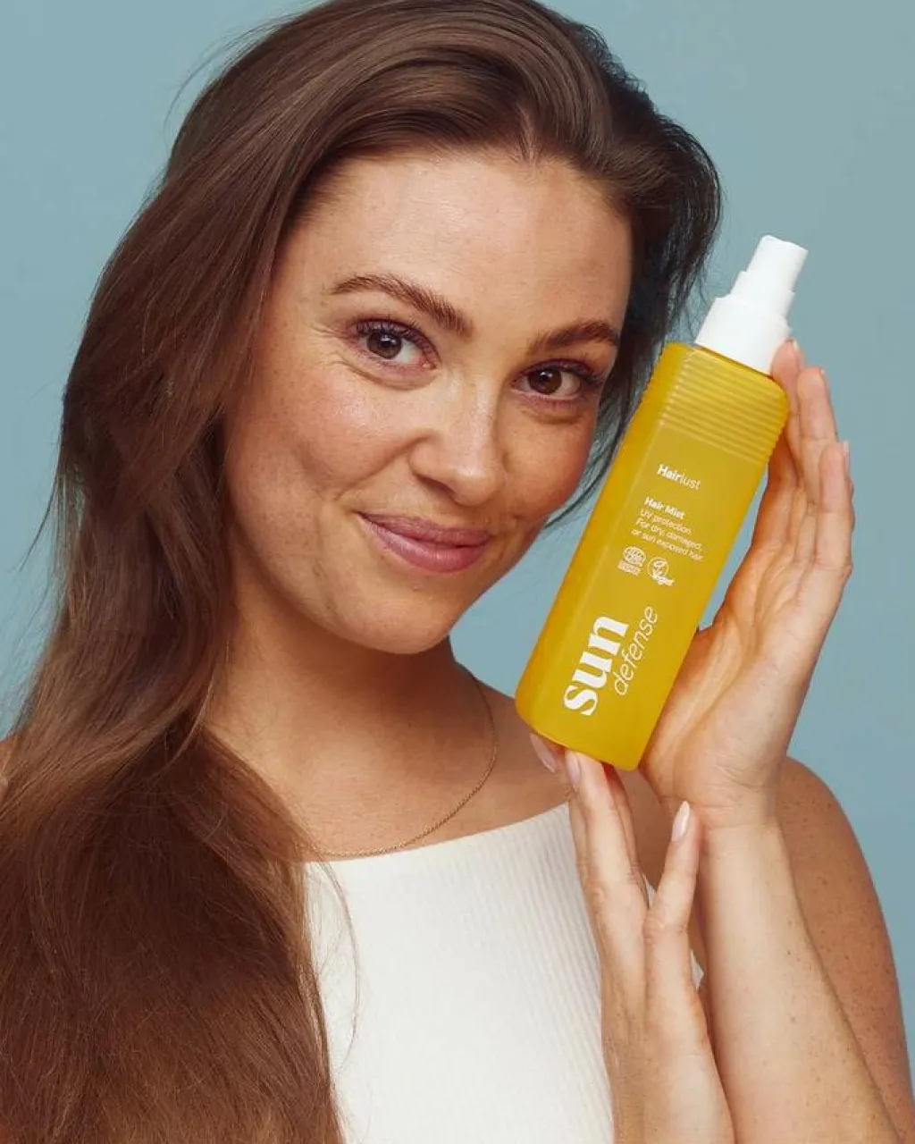 Hairlust Krøllet Hår|Hårkur<Sun Defense Hair Mist