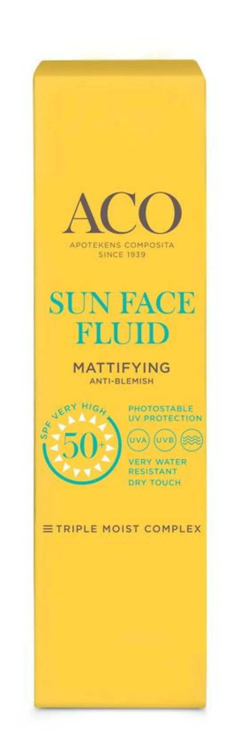 ACO Solpleje<Sun Face Mattifying SPF 50+