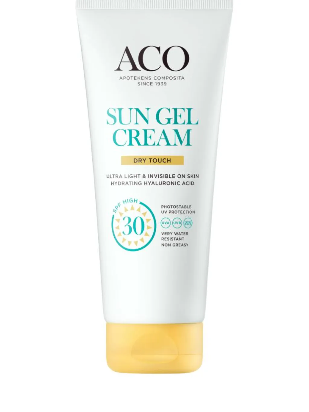 ACO Sun Gel SPF 30< Solpleje