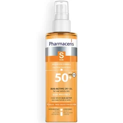 Pharmaceris Solpleje>Sun Protect Protective Dry Oil Duo For Wet and dry Skin SPF 50+