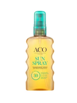 ACO Sun Transparent Spray SPF 30< Solpleje