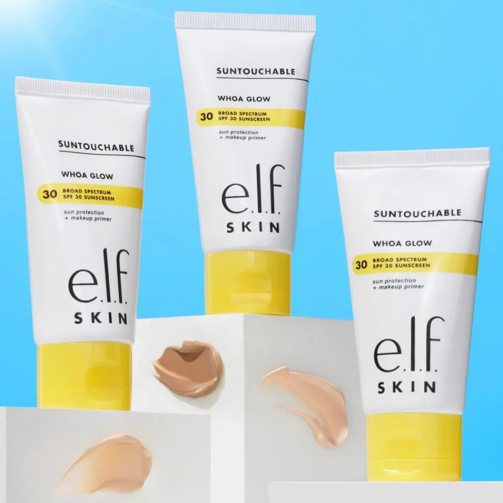 e.l.f. Solcreme<Suntouchable! Whoa Glow SPF 30