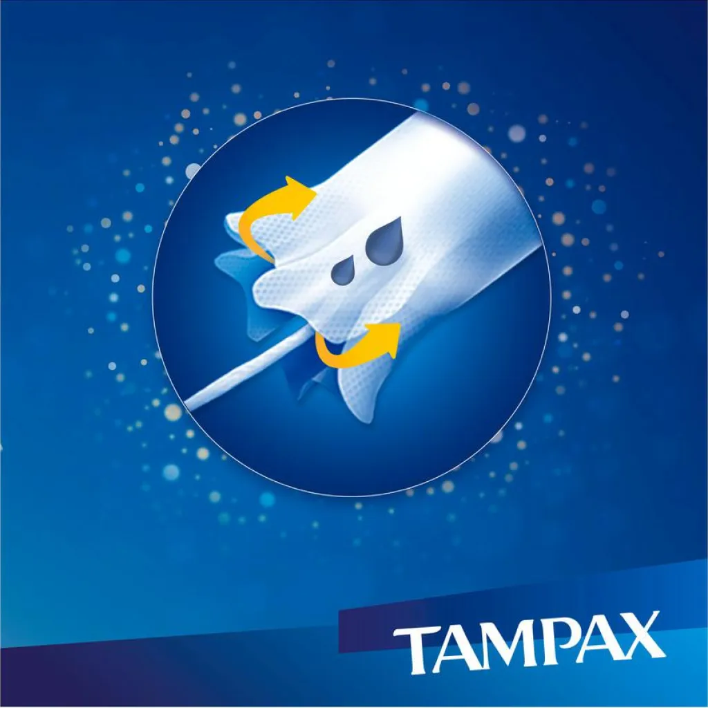 Tampax Super Plus Tamponer< Bind & Indlæg