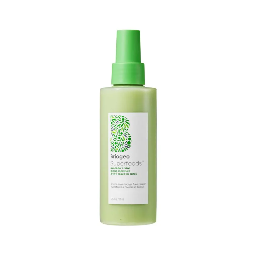 Briogeo Superfoods Avocado + Kiwi Mega Moisture 3-in-1 Leave-In Spray< Leave-In Conditioner