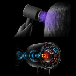 Dyson Hårtørrere<Supersonic Nural Hairdryer Straight + Wavy