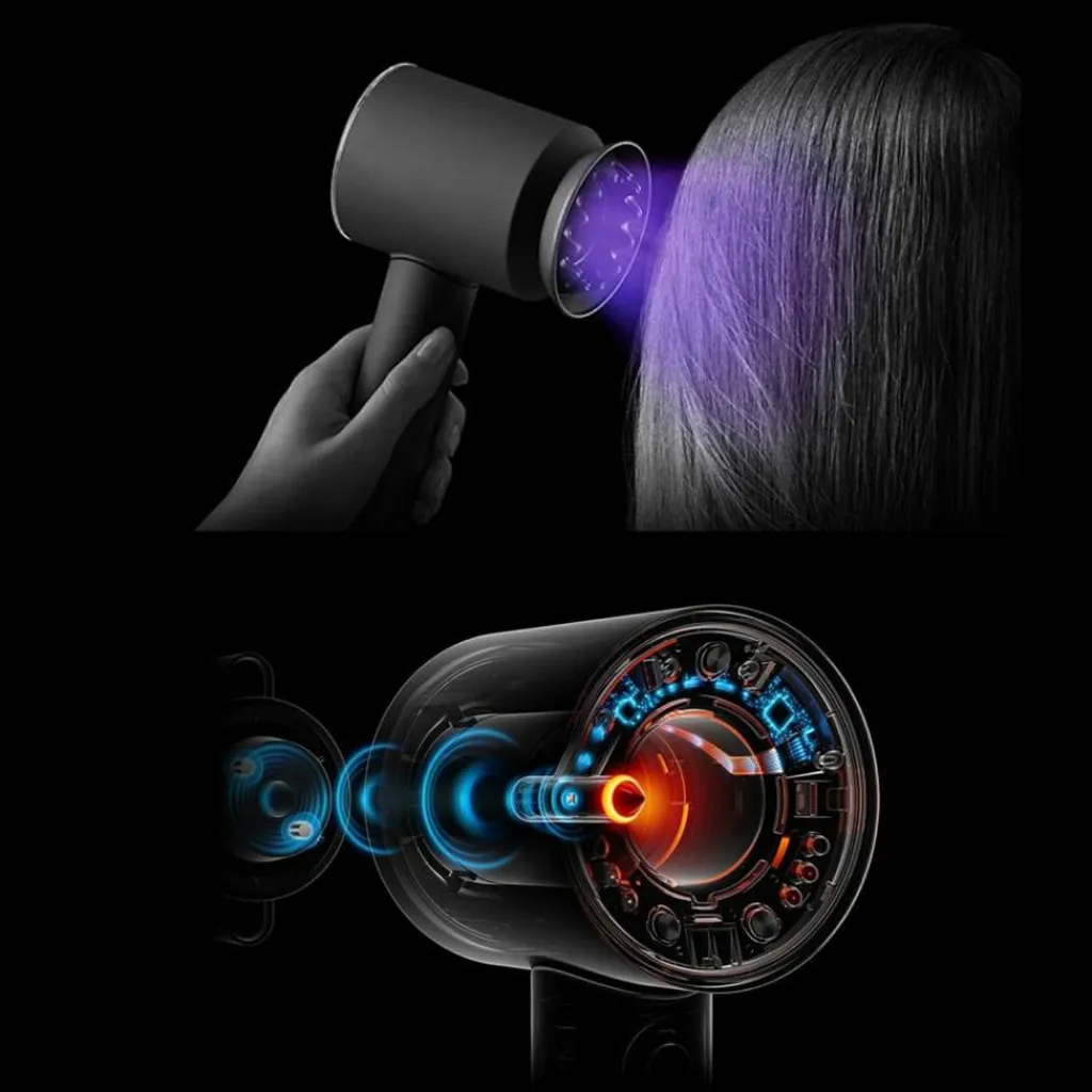 Dyson Hårtørrere<Supersonic Nural Hairdryer Straight + Wavy