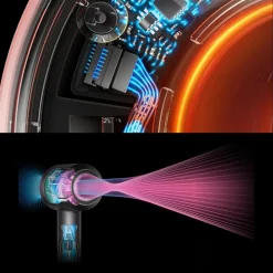 Dyson Hårtørrere<Supersonic Nural Hairdryer Straight + Wavy