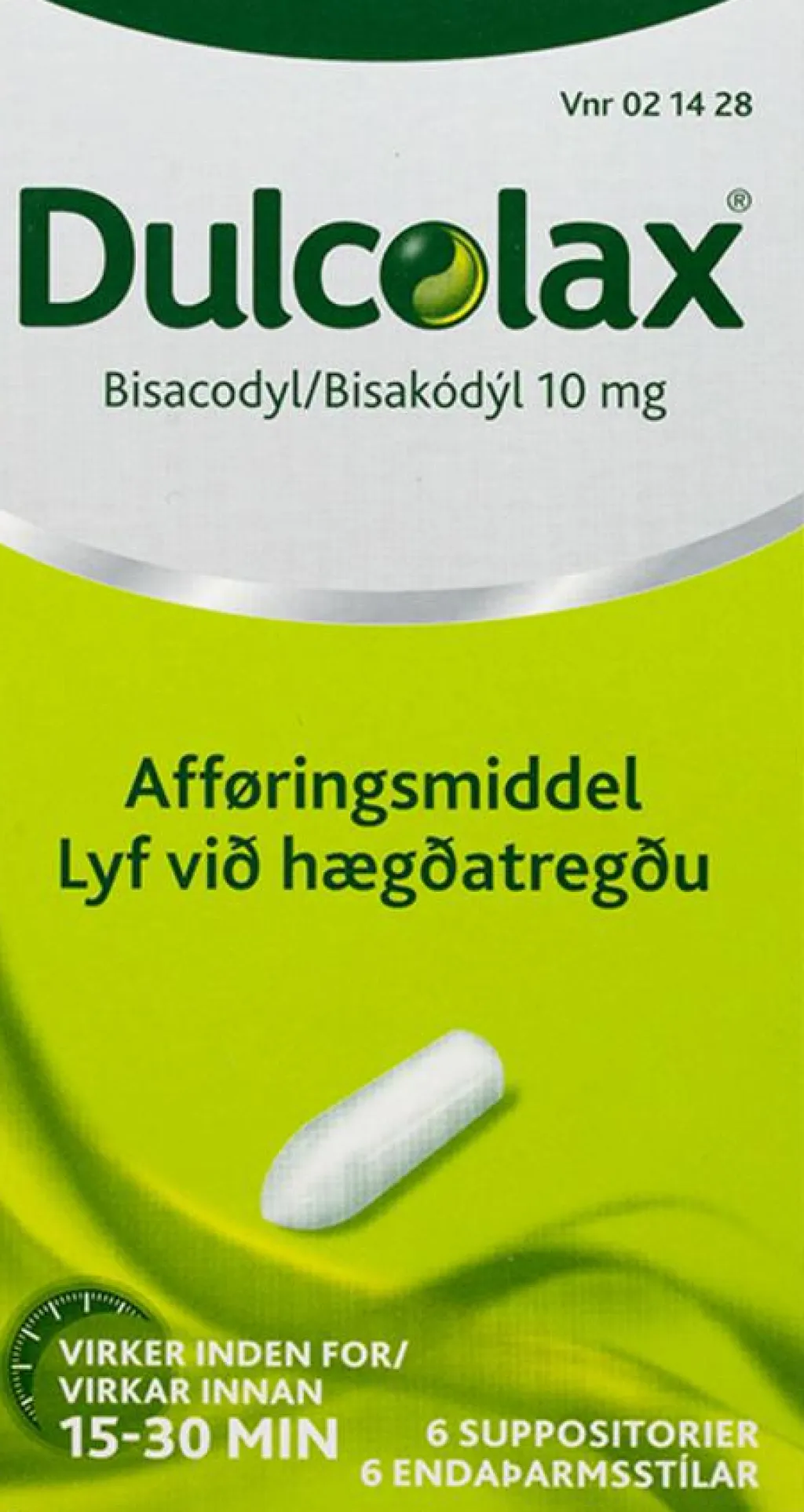 Dulcolax Forstoppelse|Forstoppelse<Suppositorier 10 mg