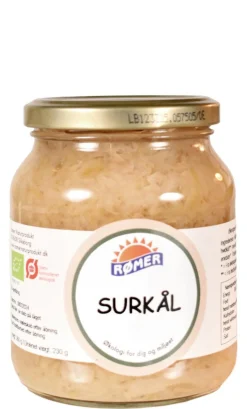 Rømer Konserves>Surkål i glas Ø