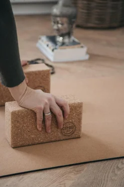 GOYOGI Yogaudstyr|Fitnessudstyr<Sustain Cork Yogamåtte