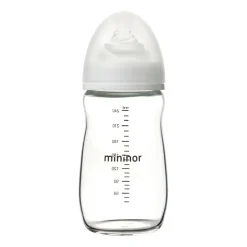 Mininor Sutteflaske glas<Børn Sutteflasker & Tilbehør