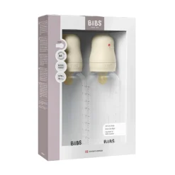 BIBS Sutteflaske Medium Flow Latex 2-pak<Børn Sutteflasker & Tilbehør