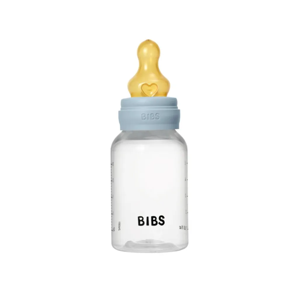 BIBS Sutteflasker & Tilbehør>Sutteflaske Slow Flow Latex