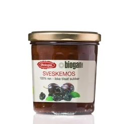 Biogan Babymad|Babymad<Sveskemos uden tilsat sukker Ø