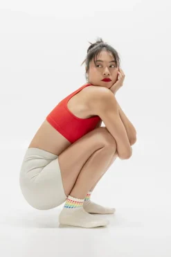 Pointe Studio Sweatheart Grip Ankle< Træningssokker