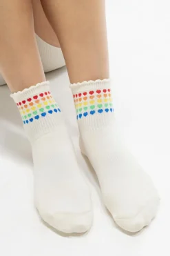 Pointe Studio Sweatheart Grip Ankle< Træningssokker