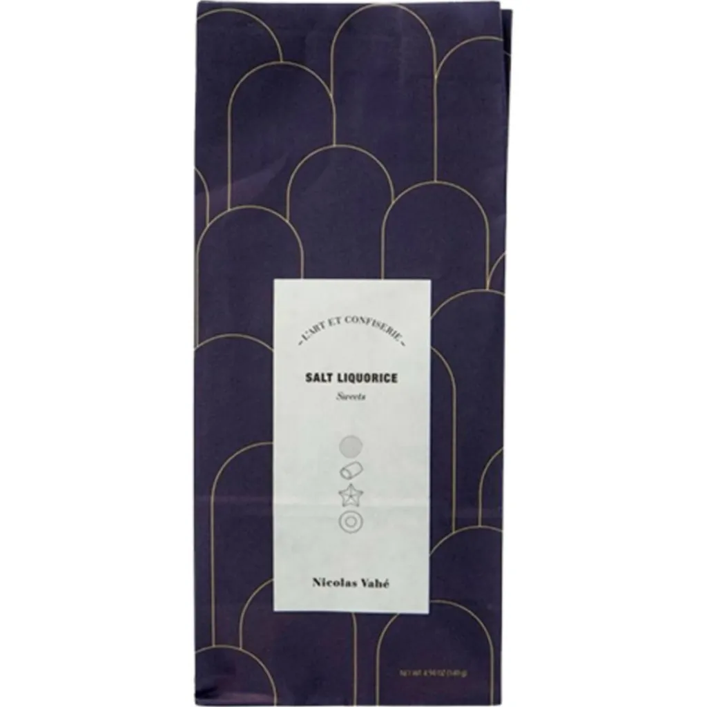 Nicolas Vahé Sweets - Salt Liquorice< Lakrids & Vingummi