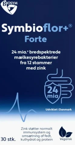 Biosym Ingredienser<Symbioflor+® Forte