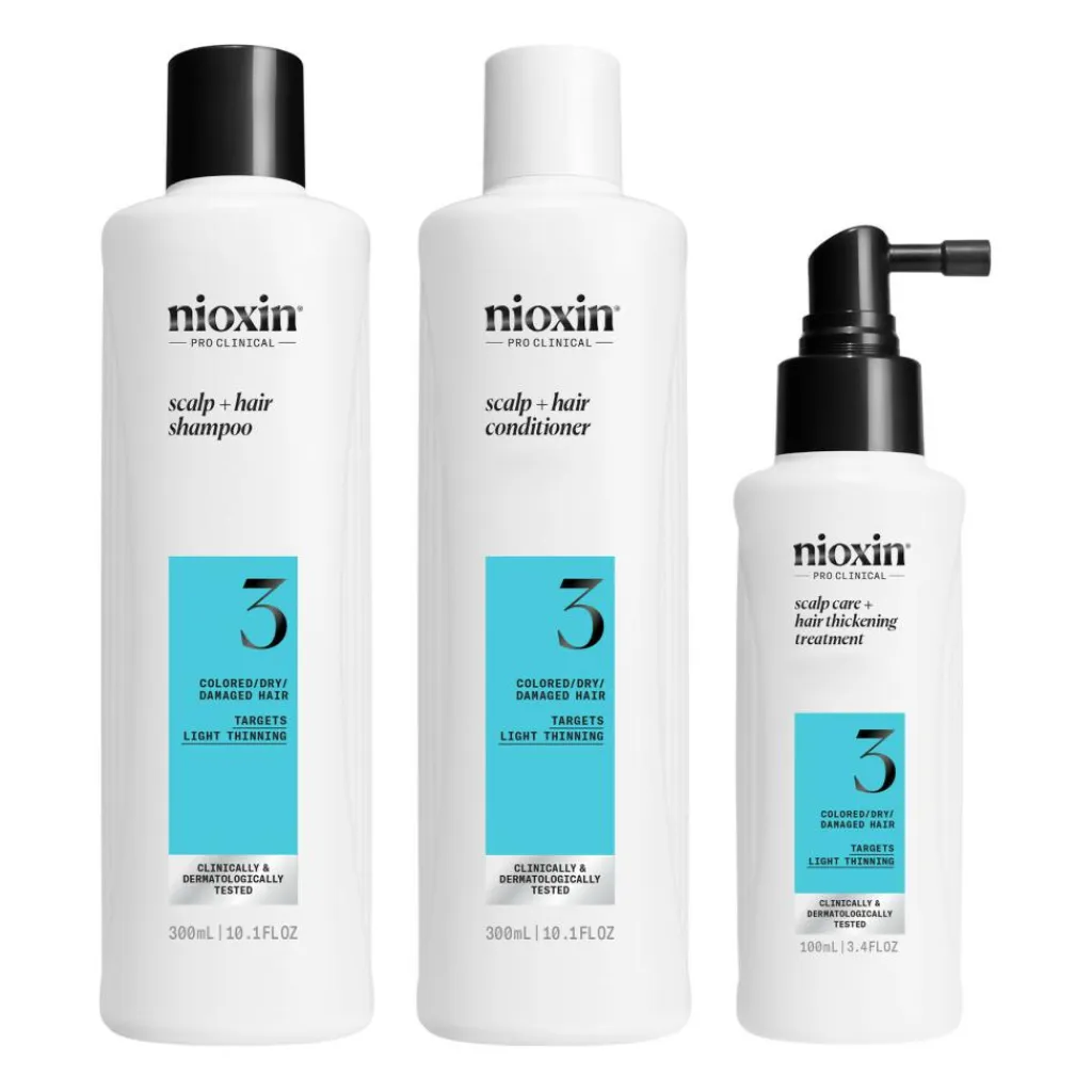 Nioxin System 3 Loyalty Kit for Colored Thinning Hair< Hårkur