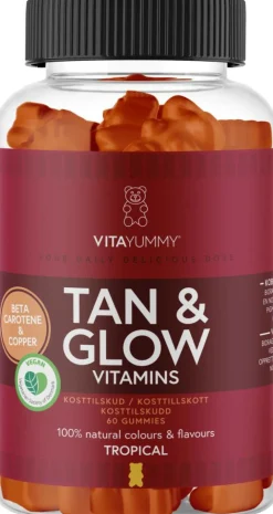 VitaYummy Tan & Glow Tropical< Hud, Hår & Negle