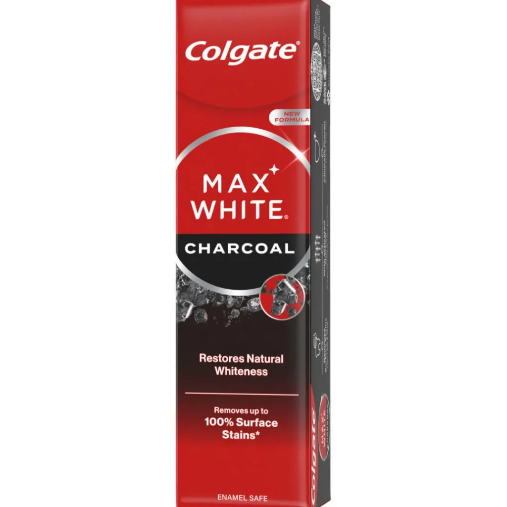 Colgate Tandpasta Max White Charcoal< Mund & Tandpleje