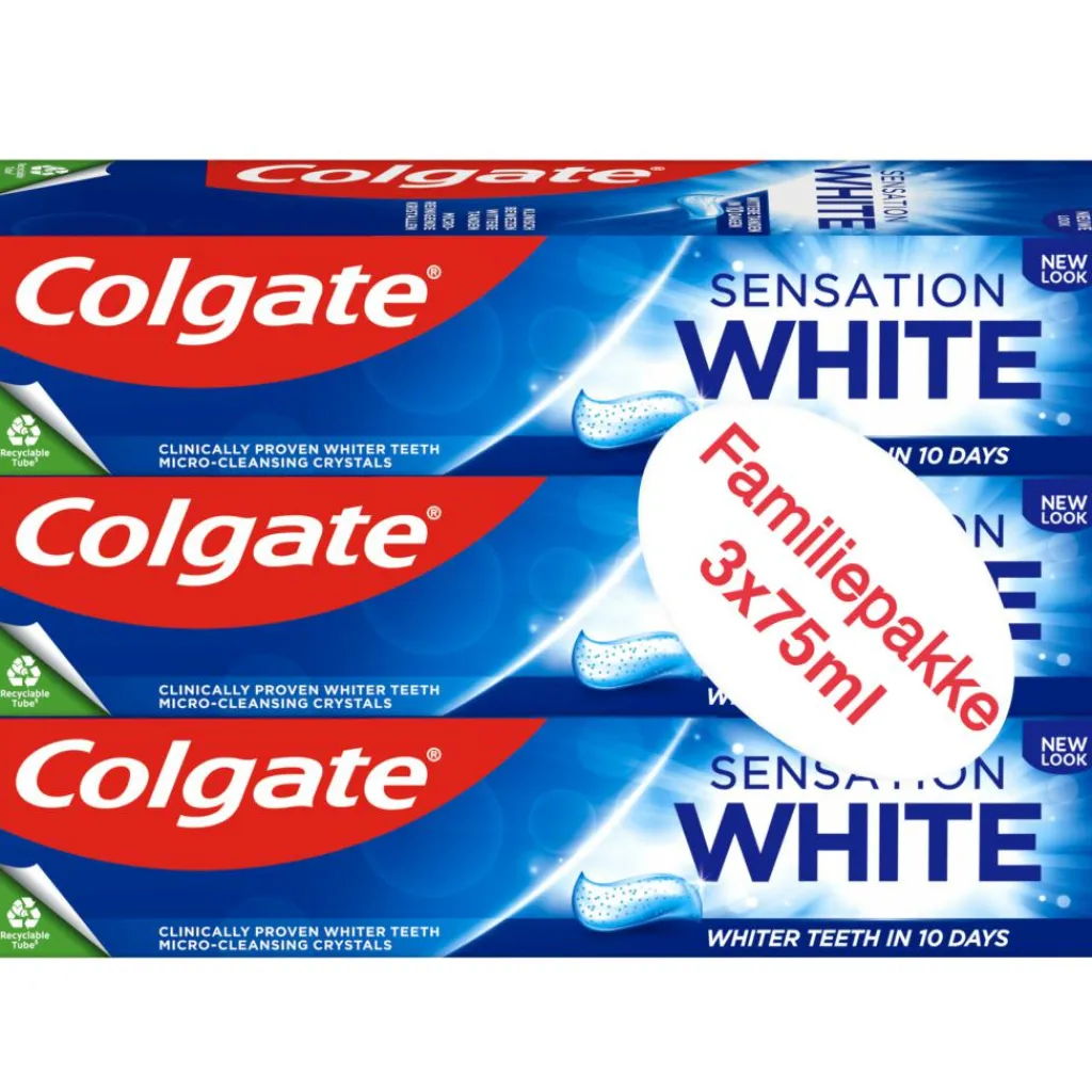 Colgate Mund & Tandpleje<Tandpasta Sensation White