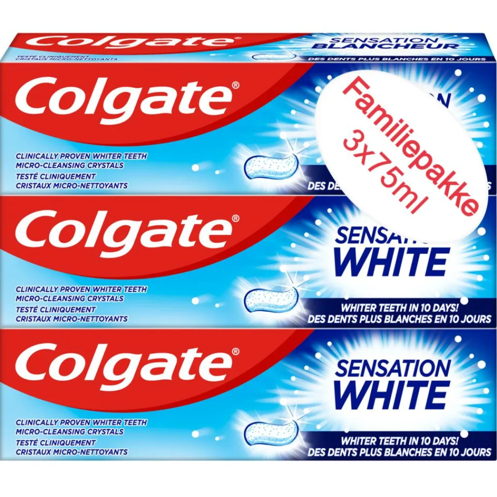 Colgate Mund & Tandpleje<Tandpasta Sensation White