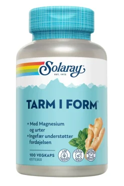 Solaray Tarm i Form< Fordøjelse & Fibre
