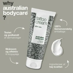 Australian Bodycare Pleje Til Tatoveringer<Tattoo creme til farvebevarelse og fugt