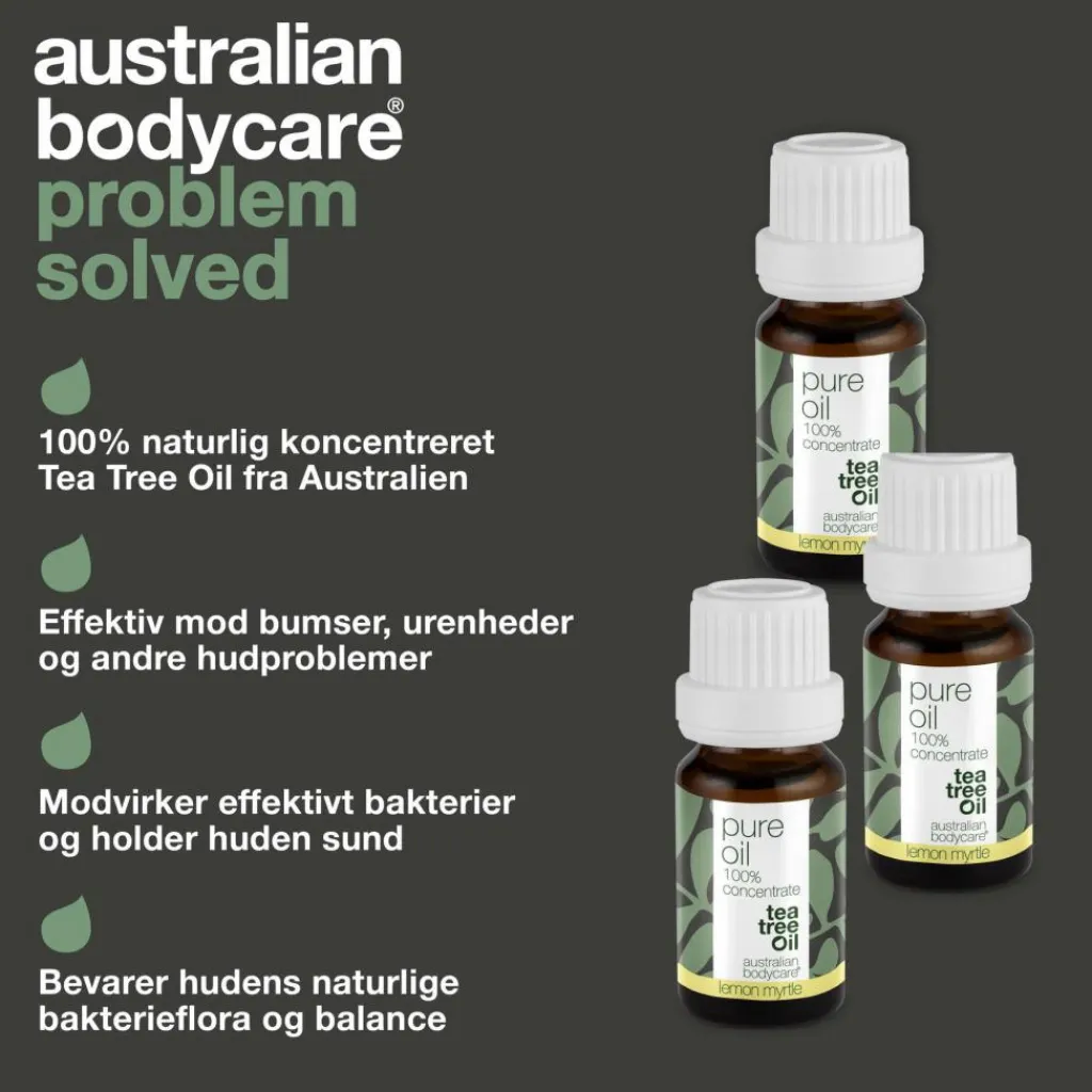 Australian Bodycare Ansigtsolie>Tea Tree Oil Lemon Myrtle