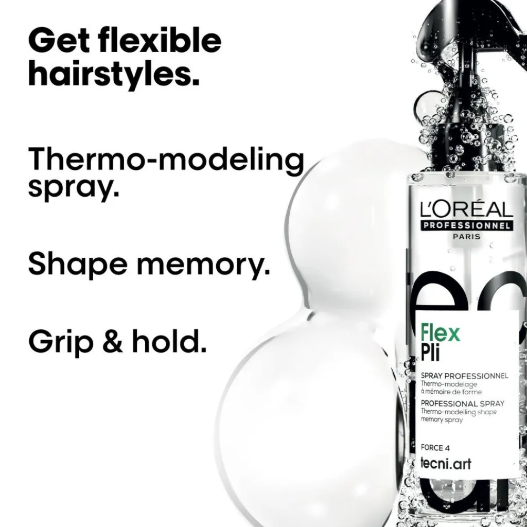 L'Oréal Professionnel Krøllet Hår|Heat Protection<Tecni.Art Flex Pli Spray