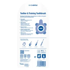 Jordan Teether & Training Toothbrush<Børn Bideringe|Tandpleje Til Børn