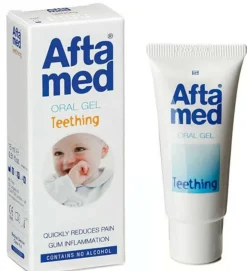 Aftamed Teething Gel< Mund & Tandpleje