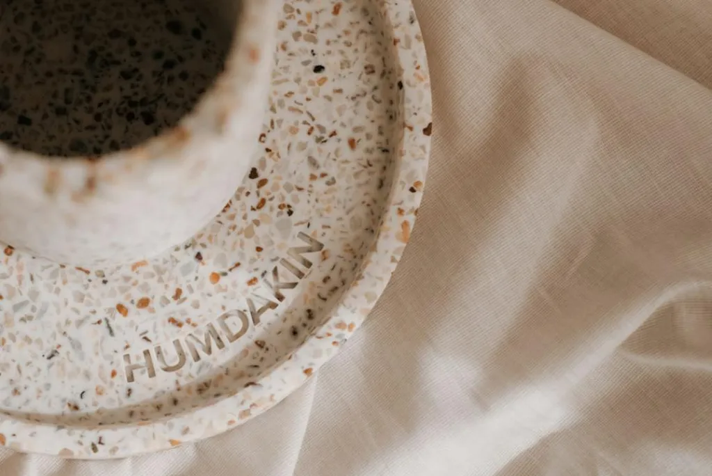HUMDAKIN Badeværelsestilbehør<Terrazzo Bakke Rund