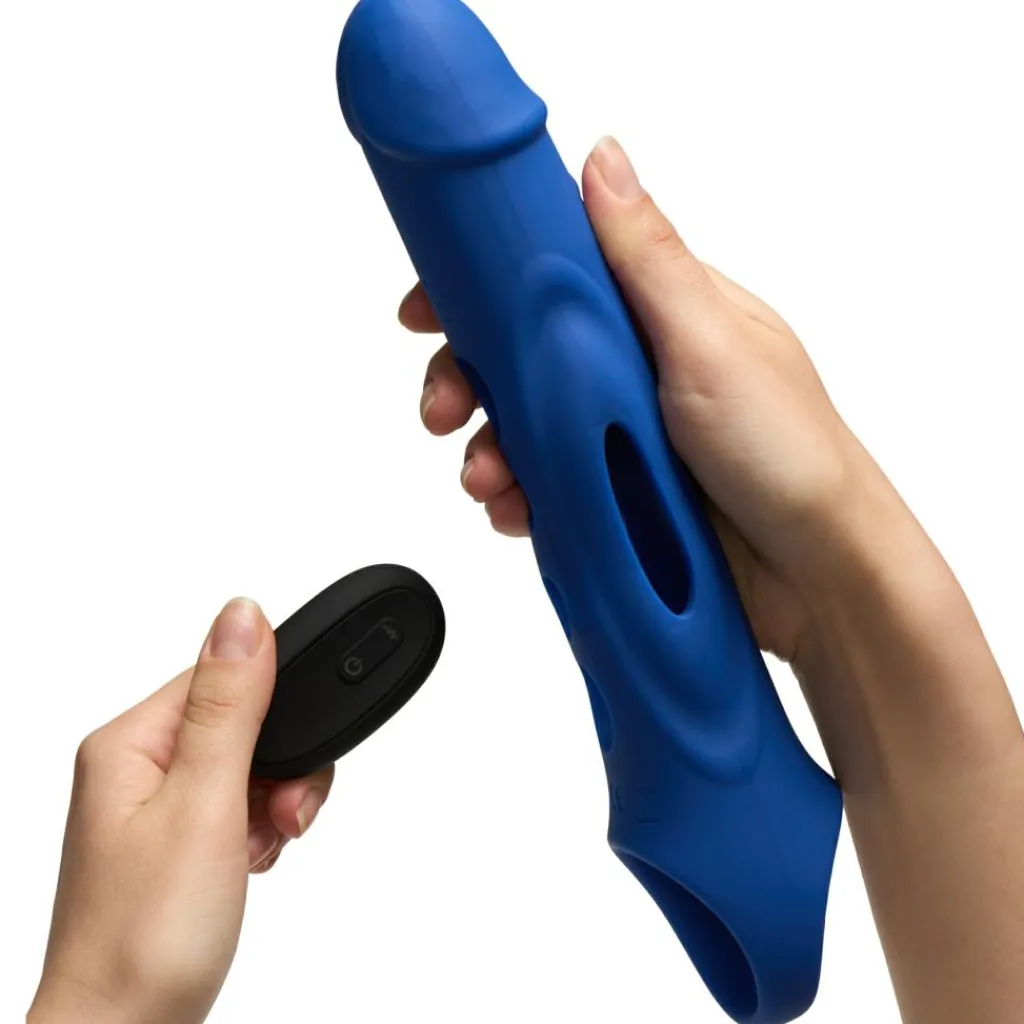 Mr. Membr Sexlegetøj Til Mænd|Sexlegetøj>Texture Vibrerende Penis Sleeve