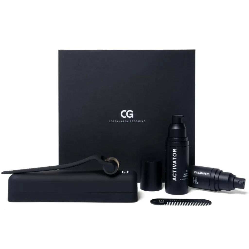 Copenhagen Grooming The Beard Growth Kit - Skægstimulerende sæt< Skægplejesæt|Gaveæsker Til Ham