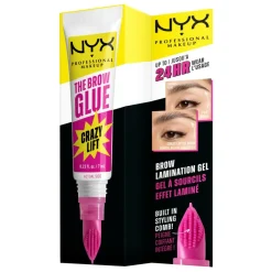 NYX PROFESSIONAL MAKEUP Øjenbryn<The Brow Glue Crazy Lift Fikserende Bryngel