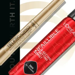 L'Oréal Paris Gaveæsker|Makeup Gaveæsker<The Iconic Duo Gaveæske
