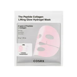 COSRX The Peptide Collagen Lifting Glow Hydrogel Mask 3-pak< Masker