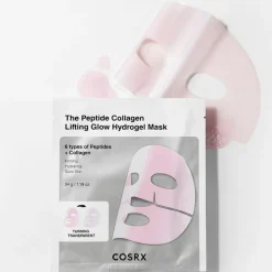 COSRX The Peptide Collagen Lifting Glow Hydrogel Mask 3-pak< Masker