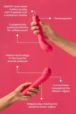 Smile Makers The Romantic Vibrator< Sexlegetøj